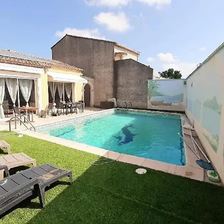 Villa Climatisée Grande Piscine 6-8 Pers Sans Vis à Vis *